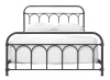 Ashley Furniture B280-681 Nashburg - Queen Metal Bed - Black