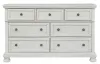 Ashley Furniture B742-31 Robbinsdale - Dresser - 7 Drawers - Antique White