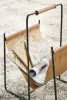 Ashley Furniture A4000668 Faronworth - Magazine Rack - Brown / Black