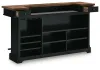 Ashley Furniture D634-65 Wildenauer - Bar - Brown / Black