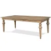 Riverside Furniture 54950 Sonora - Dining Table - Snowy Desert