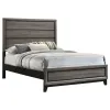 CoasterEveryday 212421F Watson - Wood Full Panel Bed - Gray Oak
