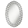 CoasterElevations 961615 Colleen - Oval Wall Mirror - Silver