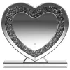 CoasterEveryday 961528 Euston - Heart Shaped Vanity Mirror - Silver