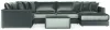 Jackson Furniture Industries 2245/36/31/59/76/12-35 Jackson Furniture Industries 2245/36/31/59/76/12-35 Remington - 5 Piece Modular Sectional (RSF Chaise) And 1 Included Cocktail Ottoman - Pine