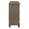 Liberty Furniture 104G-BR31 Liberty Furniture 104G-BR31 Twin Lakes - 6 Drawer Dresser - Gray