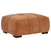Coaster Fine Furniture 509354 Octavia - Fabric Upholstered Rectangular Ottoman - Orange