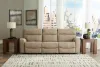 Ashley Furniture 61004S2 Ashley Furniture 61004S2 Next-Gen Durapella - 3-Piece Power Reclining Sectional Sofa - Sand