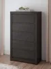 Ashley Furniture PCB3370-46 Fraluna - Five Drawer Chest - Charcoal