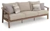 Ashley Furniture PCP428-838 Harmony Headlands - Sofa With Cushion - Natural / Gray