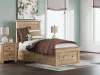Ashley Furniture PCB1170B38 Ashley Furniture PCB1170B38 Makidern - Twin Panel Storage Bed With 2 Under Bed Storage Units And Storage Footboard - Tan