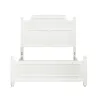 Samuel Lawrence Furniture S920-BR-K1 Savannah - Queen Poster Bed - White Finish - White