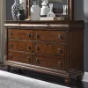 Liberty Furniture 589-BR31 Liberty Furniture 589-BR31 Rustic Traditions - 8 Drawer Dresser - Rustic Cherry