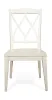 Riverside Furniture 59347 Myra - Back Side Chair (Set of 2) - Paperwhite
