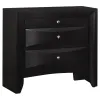 CoasterEssence 200701Q-S5 Briana - Queen 5 Piece Bedroom Set - Black
