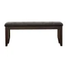 CoasterEveryday 102723 Dalila - Leatherette Upholstered Wood Dining Bench - Cappuccino