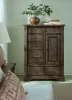 Samuel Lawrence Furniture S958-042 Lawson's Creek - 8-Drawer Door Chest - Dark Brown
