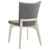 Coaster Fine Furniture 108682 Biloxi - Upholstered Dining Side Chair (Set of 2) - Gray