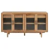 Coaster Fine Furniture 108545NAT Middleton - 4-Door Sideboard Server With Dual Drawers - Natural