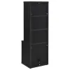 Coaster Fine Furniture 802703 Westpark - 3-Shelf Bookcase USB And Lockable Drawer - Black