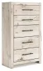 Benchcraft® B2310/31/36/46/87/84S/50(2)/92(2)/B100-12 Benchcraft® B2310/31/36/46/87/84S/50(2)/92(2)/B100-12 Lawroy - 10 Pc. - Dresser, Mirror, Chest, Full Panel Bed With Storage Footboard And 2 Under Bed Storage Units, 2 Nightstands - Light Natural