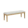 New Classic D1464N-25 New Classic D1464N-25 Essence - Dining Bench With Natural Cushion - Natural