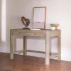 Coaster Fine Furniture 222527 Solano - 2-Drawer Makeup Table Vanity Desk - Weathered Mango
