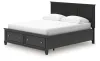 Ashley Furniture B687B20 Ashley Furniture B687B20 Lanolee - California King Panel Storage Bed - Black
