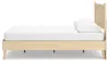Ashley Furniture EB2444B2 Cabinella - Queen Platform Panel Bed - Tan