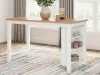 Ashley Furniture D398-13 Ashley Furniture D398-13 Gesthaven - Rectangular Dining Room Counter Table - Natural / White