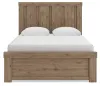 Ashley Furniture PCB2844B2 Ashley Furniture PCB2844B2 Oliandon - Queen Panel Bed - Light Brown