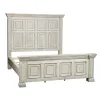 Liberty Furniture 361W-BR-CPB Liberty Furniture 361W-BR-CPB Big Valley - California King Panel Bed - Whitestone