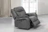 New Classic U456-13P1-SGY Park City - Glider Recliner With Power Footrest - Slate