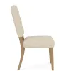Riverside Furniture 92630 Mix-N-Match Chairs - Button Tufted Upholstered Chair (Set of 2) - Beige