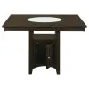 CoasterEveryday 100438 Gabriel - Counter Height Dining Table - Cappuccino