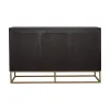 CoasterElevations 953466 Zara - 2-Door Wood Accent Storage Cabinet - Black Walnut
