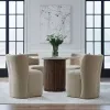 Liberty Furniture 728-ADC90-WK Liberty Furniture 728-ADC90-WK Accent Dining - Dining Chair With Casters Accent - Wicker