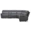 Liberty Furniture 7007BG-UPH-6PCSEC Cooper - 6 Piece Sectional - Blue Gray