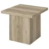 Coaster Fine Furniture 710877 Devar - Square Engineered Wood End Table - Distressed Pine