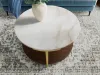 Riverside Furniture 28502 Emery - Round Cocktail Table - Smoked Cherry