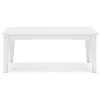 Ashley Furniture P111-701 Ashley Furniture P111-701 Hyland Wave - Rectangular Cocktail Table - White