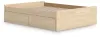 Ashley Furniture EB9632B9 Ashley Furniture EB9632B9 Onita - Queen Platform Bed With 1 Side Storage - Natural