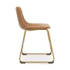 Ashley Furniture PCD373-03 Ashley Furniture PCD373-03 Ciabori - Dining Upholstered Side Chair (Set of 2) - Toast / Gold