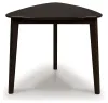 Ashley Furniture PCD607-16 Mallenette - Triangle Dining Room Table - Merlot