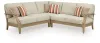 Ashley Furniture P801P10 Clare View - 3-Piece Outdoor Sectional - Beige