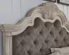 Ashley Furniture PCB948B4 Bruchandi - King Upholstered Panel Bed - Antique White