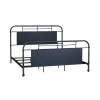 Liberty Furniture 179-BR15HFR-N Liberty Furniture 179-BR15HFR-N Vintage Series - King Metal Bed - Navy