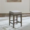 Liberty Furniture 226-OT9001 Arrowcreek - Upholstered Console Stool - Weathered Stone