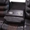 New Classic U7005-30P1-BRN New Classic U7005-30P1-BRN Nikko - Sofa With Power Footrest - Brown