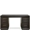 Riverside Furniture 23930 Prelude - Executive Desk - Dark Brown